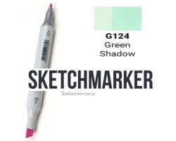 Маркер Sketchmarker G124 Green Shadow (Зелений напівтемрява) SM-G124-foto2