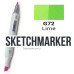 Маркер SketchMarker Зелений лайм G72