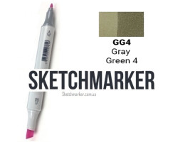Маркер SketchMarker GG4 Сіро-зелений 4 SM-GG4-foto2