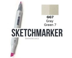 Маркер Sketchmarker GG7 Gray Green 7 (Сіро-зелений 7) SM-GG7-foto2