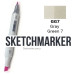 Маркер Sketchmarker Gray Green 7 (Серо-зелёный 7), SM-GG07