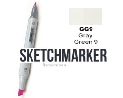 Маркер Sketchmarker GG9 Gray Green 9 (Сіро-зелений 9) SM-GG9-foto2