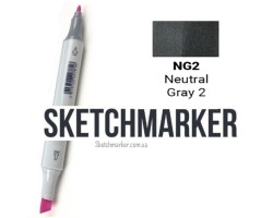 Маркер Sketchmarker Поштучно SKETCHMARKER Neutral Gray 2 (Нейтральный серый 2), SM-NG02-foto2