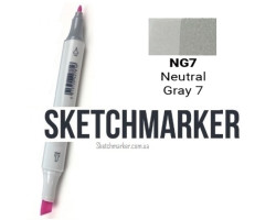 Маркер Sketchmarker Поштучно SKETCHMARKER Neutral Gray 7 (Нейтральный серый 7), SM-NG07-foto2