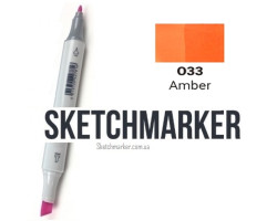 Маркер Sketchmarker O33 Amber (Бурштиновий) SM-O33-foto2