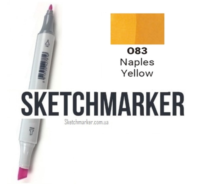 Маркер Sketchmarker Naples Yellow (Желтый Неаполь), SM-O083