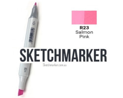 Маркер Sketchmarker R23 Salmon Pink (Рожевий лососевий) SM-R23-foto2