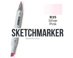 Маркер Sketchmarker R35 Silver Pink (Сріблясто рожевий) SM-R35-foto2