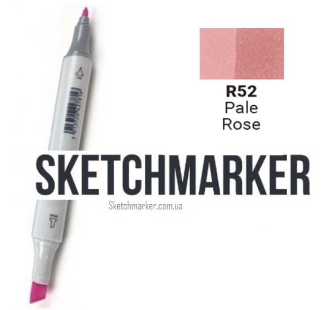 Маркер Sketchmarker Pale Rose (Бледно розовый), SM-R052