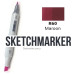 Маркер Sketchmarker R60 Maroon (Темно-бордовий) SM-R60