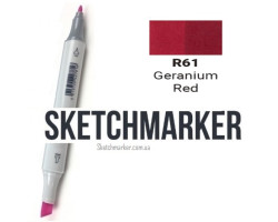 Маркер Sketchmarker R61 Geranium Red (Червона герань) SM-R61-foto2