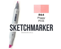 Маркер Sketchmarker R64 Piggy Pink (Поросячий рожевий) SM-R64-foto2