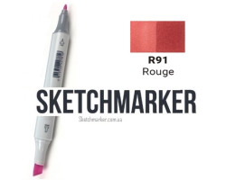 Маркер Sketchmarker R91 Rouge (Рум #039;яна) SM-R91-foto2