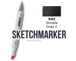 Маркер Sketchmarker SG2 Simple Gray 2 (Простий сірий 2) SM-SG2-foto2