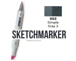 Маркер Sketchmarker SG3 Simple Gray 3 (Простий сірий 3) SM-SG3-foto2