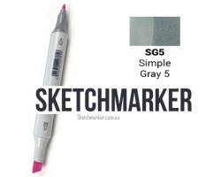 Маркер Sketchmarker SG5 Simple Gray 5 (Простий сірий 5) SM-SG5-foto2