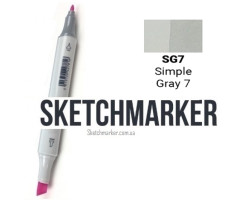 Маркер Sketchmarker SG7 Simple Gray 7 (Простий сірий 7) SM-SG7-foto2