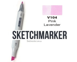 Маркер Sketchmarker V104 Pink Lavender (Рожева лаванда) SM-V104-foto2