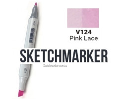 Маркер Sketchmarker V124 Pink Lace (Рожеві мережива) SM-V124-foto2