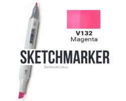 Маркер Sketchmarker V132 Magenta (Пурпурний) SM-V132-foto2