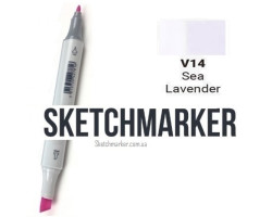 Маркер Sketchmarker V14 Sea Lavender (Базане море) SM-V14-foto2