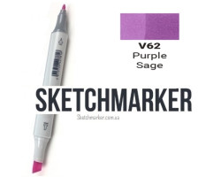Маркер Sketchmarker V62 Purple sage (Бордова шавлія) SM-V62-foto2