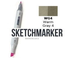 Маркер Sketchmarker WG4 Warm Gray 4 (Теплий сірий 4) SM-WG4-foto2
