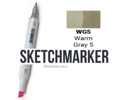 Маркер Sketchmarker WG5 Warm Gray 5 (Теплий сірий 5) SM-WG5-foto2