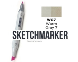 Маркер Sketchmarker WG7 Warm Gray 7 (Теплий сірий 7) SM-WG7-foto2