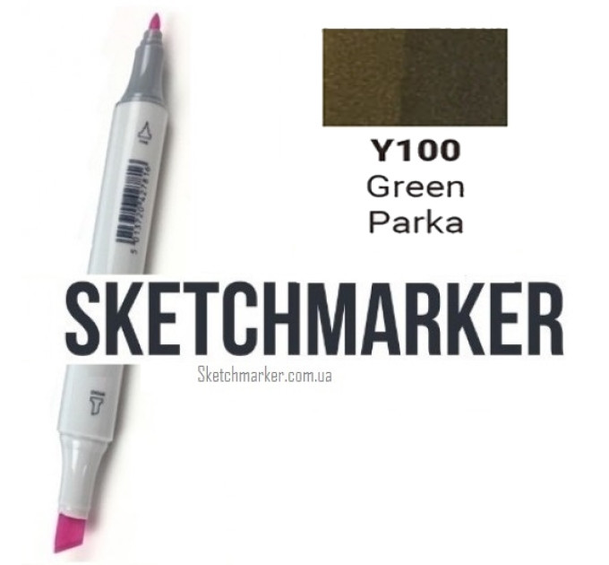 Маркер Sketchmarker Green Parka (Болотный цвет), SM-Y100