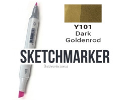 Маркер Sketchmarker Y101 Dark Goldenrod (Темний золотистий) SM-Y101-foto2