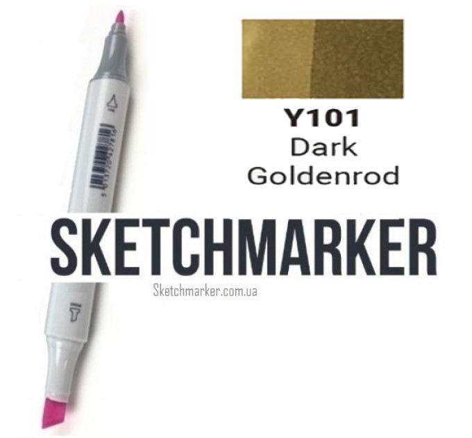 Маркер Sketchmarker Dark Goldenrod (Темный золотистый), SM-Y101