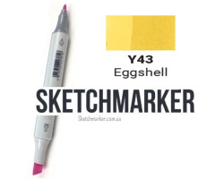 Маркер Sketchmarker Y43 Eggshell (Яєчна шкаралупа) SM-Y43-foto2