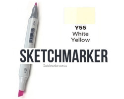 Маркер Sketchmarker Y55 White Yellow (Біло-жовтий) SM-Y55-foto2