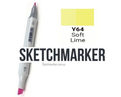 Маркер Sketchmarker Y64 Soft Lime (М #039;який лайм) SM-Y64-foto2