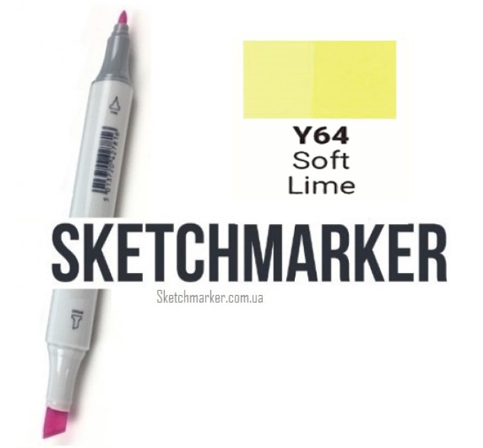 Маркер Sketchmarker Soft Lime (Мягкий лайм), SM-Y064