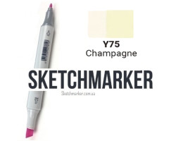 Маркер Sketchmarker Y75 Champagne (Шампань) SM-Y75-foto2