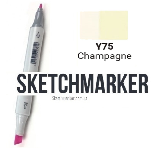 Маркер Sketchmarker Champagne (Шампань), SM-Y075