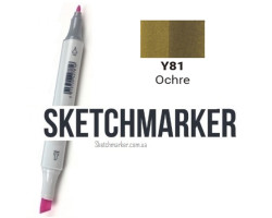 Маркер Sketchmarker Y81 Ochre (Охра) SM-Y81-foto2