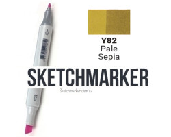 Маркер Sketchmarker Y82 Pale Sepia (Чорна сепія) SM-Y82-foto2