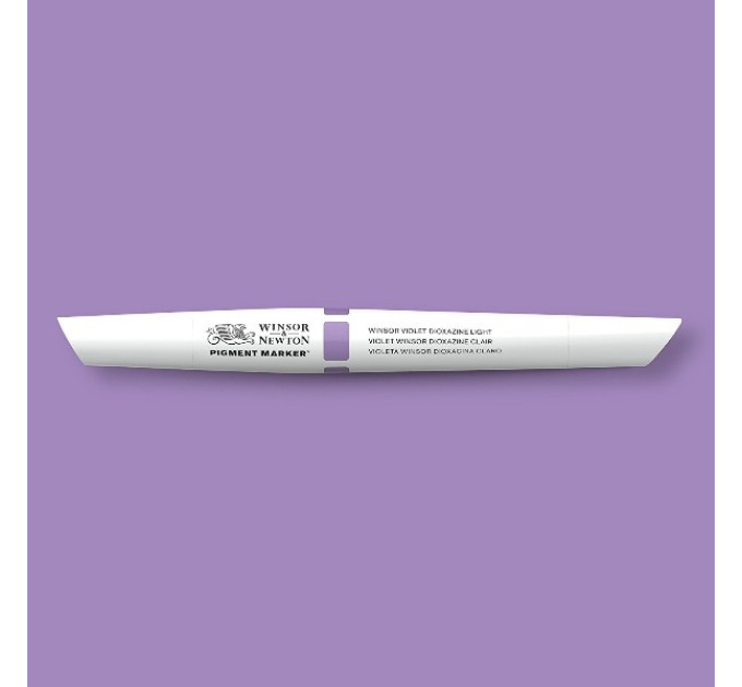 Маркер пигментный Pigment marker Winsor & Newton, № 035 Діоксазін Фіолетовий Вінзор світлий