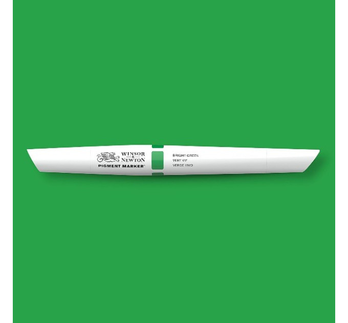 Маркер пигментный Pigment marker Winsor & Newton, № 069 Яскраво-зелений