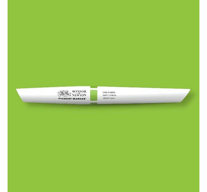 Маркер пигментный Pigment marker Winsor & Newton, № 071 Зелений лайм
