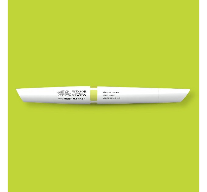 Маркер пигментный Pigment marker Winsor & Newton, № 073 Жовто-зелений