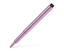 Капиллярная ручка Faber Castell 167390 M ЛИЛОВЫЙ МЕТАЛЛИК PITT - 167390 (190)