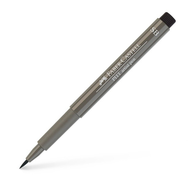 Капиллярная ручка Faber Castell 167873 PITT artist pen SB warm grey IV - 167873 (273)