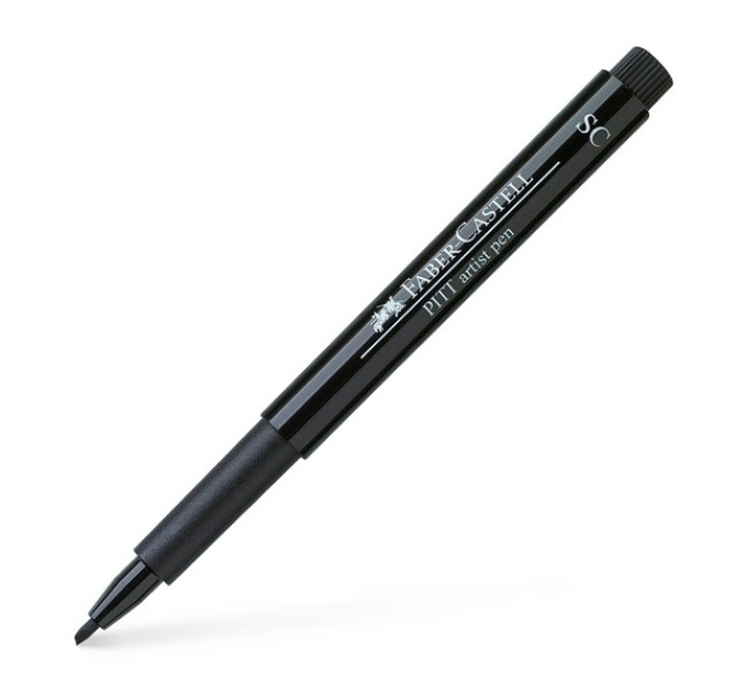 Капиллярная ручка Faber Castell 167892 PITT artist pen soft calligraphy черный - 167892 (199)