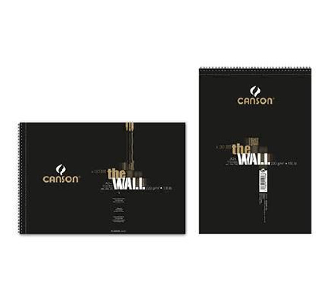 Блок бумаги для маркеров Canson The Wall, 220 гр, A4+, (30 листов)