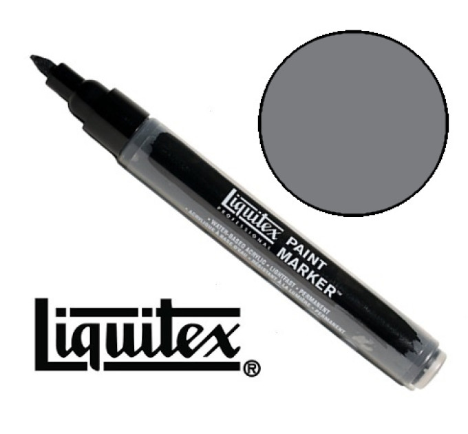 Акриловый маркер Liquitex, Paint Marker 2 мм, №5599 Neutral Gray 5