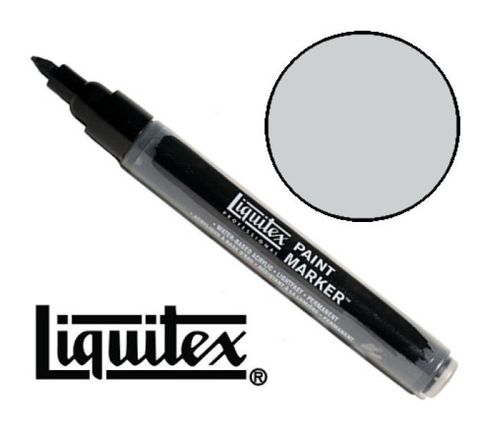 Акриловый маркер Liquitex, Paint Marker 2 мм, №7599 Neutral Gray 7